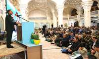گرامیداشت شهدای خدمت در اردبیل برگزار شد + تصاویر